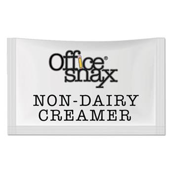 Office Snax Non-Dairy Powdered Coffee Creamer, 0.078 oz Single-Serve Packets, 800 Packets/Carton