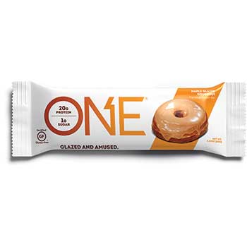 ONE Maple Glaze Doughnut Bars, 2.12 oz., 12/BX