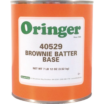 Oringer Brownie Batter Base, 7.75 lb