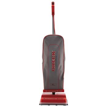 Oreck Commercial U2000RB-1 Commercial Upright Vacuum, 120 V, Red/Gray, 12 1/2 x 9 1/4 x 47 3/4