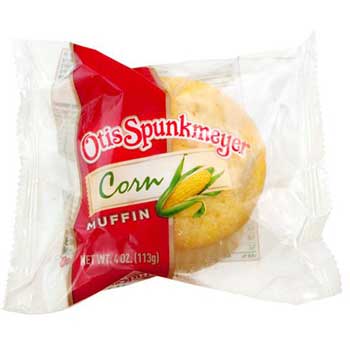 Otis Spunkmeyer Corn Muffins, 4 oz., 24/CS