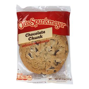 Otis Spunkmeyer Chocolate Chunk Cookie, 4 oz, 72/Case