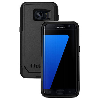 Otterbox Defender Carrying Case Galaxy S7 Edge Smartphone - Black