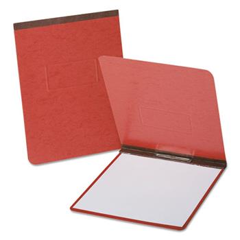 Oxford PressGuard Coated Report Cover, Prong Clip, Legal, 2&quot; Capacity, Red