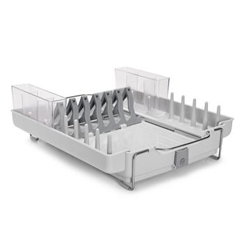 OXO Good Grips Stainless Steel Foldaway Dish Rack, 19.4&quot; x 15.5&quot; x 5.125&quot;