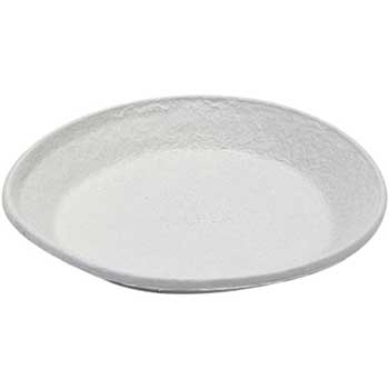 Pactiv Plate, 9&quot; Dia, Pulpex, White, 250/Carton