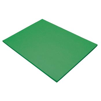 Tru-Ray Construction Paper, 18&quot; x 24&quot;, Holiday Green, 50 Sheets/Pack