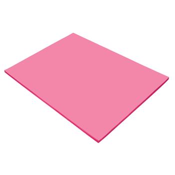 Tru-Ray Construction Paper, 18&quot; x 24&quot;, Shocking Pink, 50 Sheets/Pack