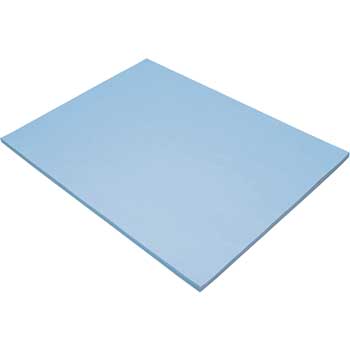 Pacon Tru-Ray Construction Paper, 76 lb, 18&quot; x 24&quot;, Sky Blue, 50 Sheets/Pack