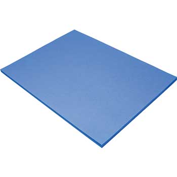 Pacon Tru-Ray Construction Paper, 76 lb, 18&quot; x 24&quot;, Blue, 50 Sheets/Pack