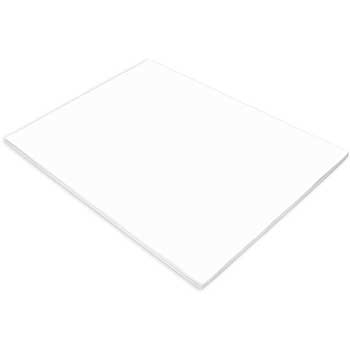 Pacon Tru-Ray Construction Paper, 76 lb, 18&quot; x 24&quot;, White, 50 Sheets/Pack