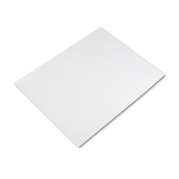 Pacon Four-Ply Poster Board, 28 x 22, White, 25/Carton