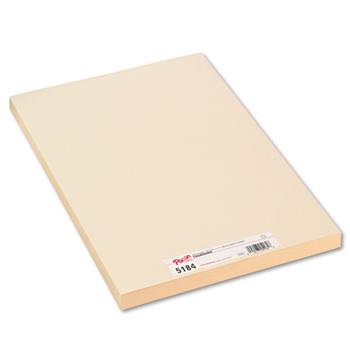 Pacon Medium Weight Tagboard, 12&quot; x 18&quot;, Manila, 100 Sheets/Pack