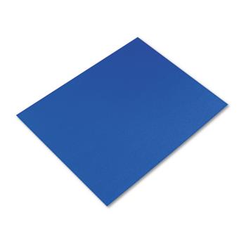Pacon Colored Four-Ply Poster Board, 28 x 22, Dark Blue, 25/Carton