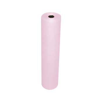 Pacon Rainbow Colored Kraft Duo-Finish Paper Roll, 35 lb, 48 in x 200 ft, Pink