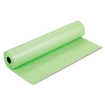 Pacon Rainbow Colored Kraft Duo-Finish Paper Roll, 35 lb, 36 in x 1000 ft, Lite Green