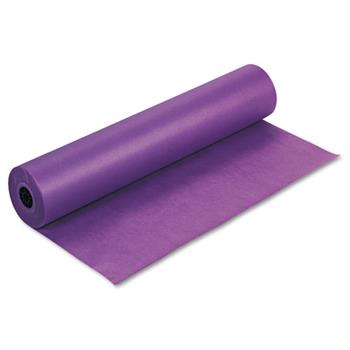Pacon Rainbow Colored Kraft Duo-Finish Paper Roll, 35 lb, 36 in x 1000 ft, Purple