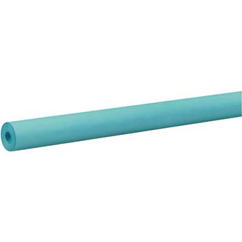 Pacon Rainbow Colored Kraft Duo-Finish Paper Roll, 36 in x 100 ft, Aqua