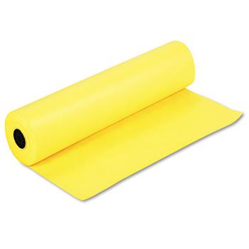 Pacon ArtKraft Duo-Finish Paper Roll, 48 lb, 36 in x 1000 ft, Canary Yellow