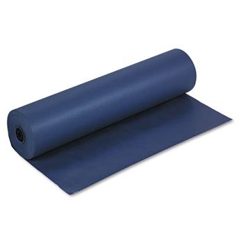 Pacon ArtKraft Duo-Finish Paper Roll, 48 lb, 36 in x 1000 ft, Dark Blue