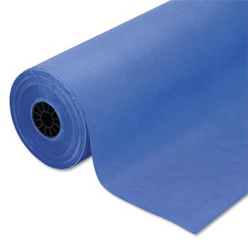 Pacon ArtKraft Duo-Finish Paper Roll, 48 lb, 36 in x 1000 ft, Royal Blue