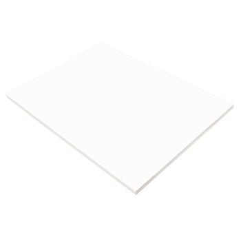 Prang Construction Paper, 18&quot; x 24&quot;, Bright White, 50 Sheets/Pack