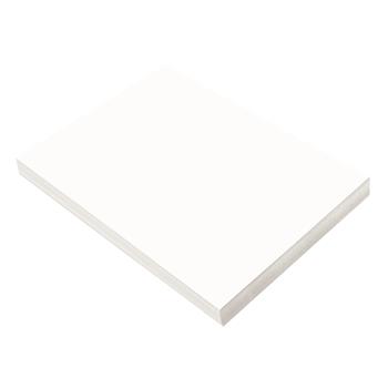 Prang&#174; Construction Paper, 24 in x 36 in, Bright White, 50 Sheets/Pack