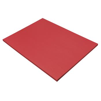 Prang Construction Paper, 18&quot; x 24&quot;, Holiday Red, 50 Sheets/Pack