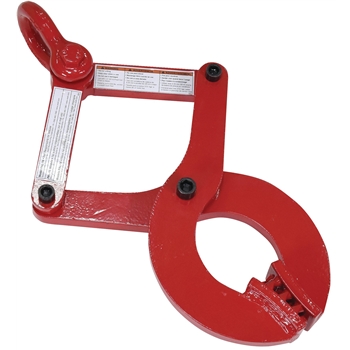 Vestil Single Scissor Pallet Puller, 6000 lb. Capacity, 5&quot; Jaw, Red