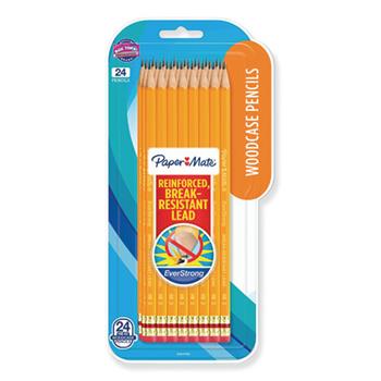 Paper Mate EverStrong Woodcase Pencil, HB #2, Yellow Barrel