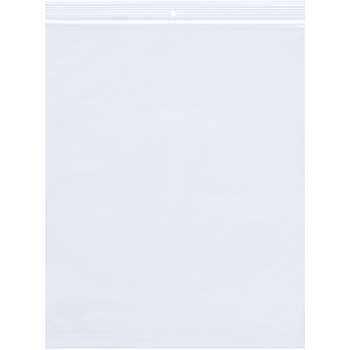 W.B. Mason Co. Reclosable Poly Bags w/Hang Holes, 6 in x 10 in, 2 Mil, Clear, 1000/Case