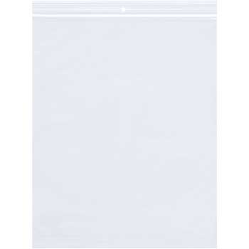 W.B. Mason Co. Reclosable Poly Bags w/Hang Holes, 6 in x 12 in, 2 Mil, Clear, 1000/Case