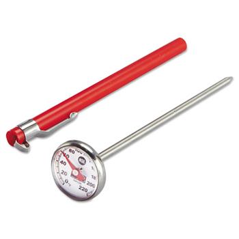 Rubbermaid&#174; Commercial Industrial-Grade Analog Pocket Thermometer, 0&#176;F to 220&#176;F