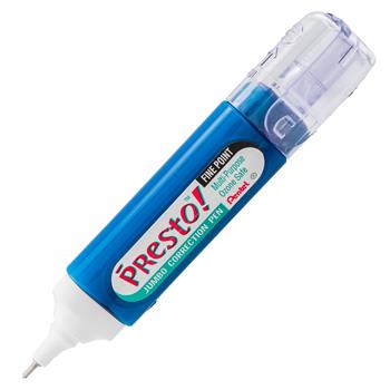 Pentel&#174; Presto! Multipurpose Correction Pen, 12 ml, White