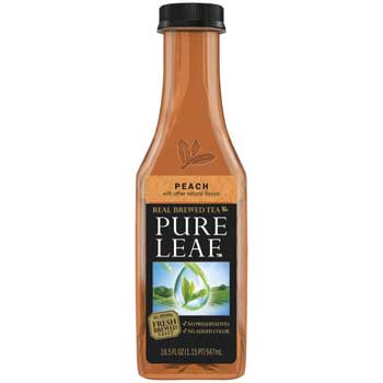 Pure Leaf&#174; Pure Leaf Tea, Peach, 18.5 oz., 12/CS