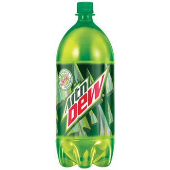 Mountain Dew&#174; Soda, 2 Liter Bottles, 8/CS