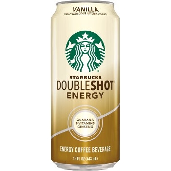 Starbucks Double Shot Energy Coffee, Vanilla, 15 oz., 12/CS