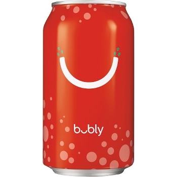 bubly™ Sparkling Water, Strawberry, 12 oz. Cans, 24/CS