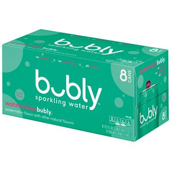 bubly™ Sparkling Water, Watermelon, 12 oz, 24/CS