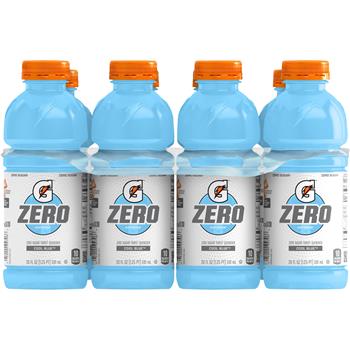 Gatorade Zero Thirst Quencher Sports Drink, Cool Blue Flavored, 20 fl oz, 8 Bottles/Pack