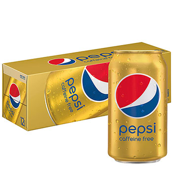 Pepsi&#174; Caffeine-Free Cola, 12 oz. Can, 12/PK