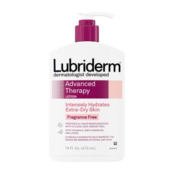 Lubriderm&#174; Advanced Therapy Fragrance-Free Lotion, Vitamin E, 16 fl. oz