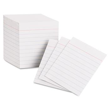 Oxford Mini Index Cards, Ruled, 2.5 in x 3 in, White, 200 Cards/Pack