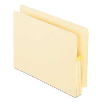 Pendaflex Manila Drop Front Shelf File Pockets, Straight Cut, 25 Pockets, Letter, Manila