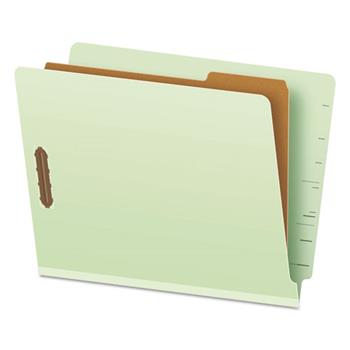 Pendaflex Pressboard End Tab Classification Folders, Letter, 1 Divider/4-Section, 10/Box