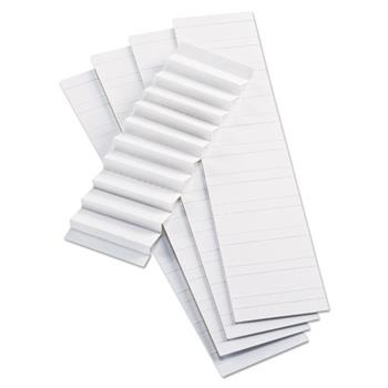 Pendaflex Blank Inserts for 42 Series Hanging File Folders, 1/5 Tab, 2&quot;, White, 100/Pack