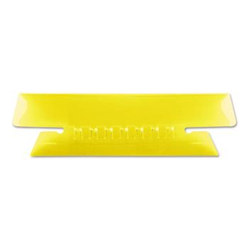 Pendaflex Hanging File Folder Tabs, 1/3 Tab, 3 1/2 Inch, Yellow Tab/White Insert, 25/Pack