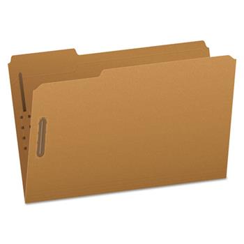 Pendaflex Kraft Fastener Folders, 2 Fasteners, 1/3 Cut Tabs, Legal, 50/Box