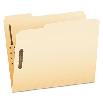 Pendaflex&#174; Fastener Folders, 2 Fasteners, 1/3 Cut Tabs, Letter, Manila, 50/Box