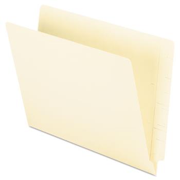 Pendaflex End Tab Folders, 9 1/2 Inch Front, Letter, Manila, 100/Box
